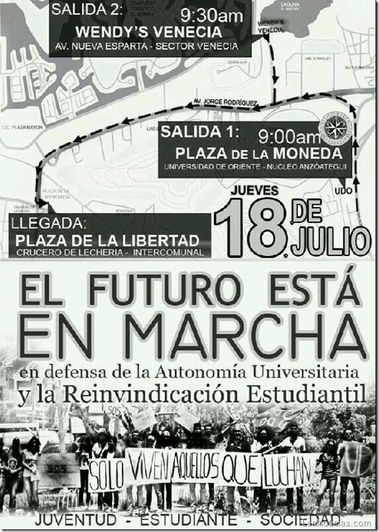 estudiantes-udo-marcha